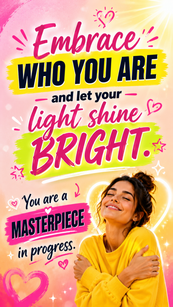 Embrace who you are