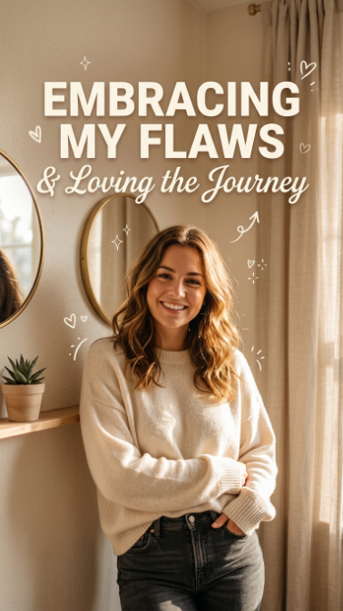 Embracing my flaws
