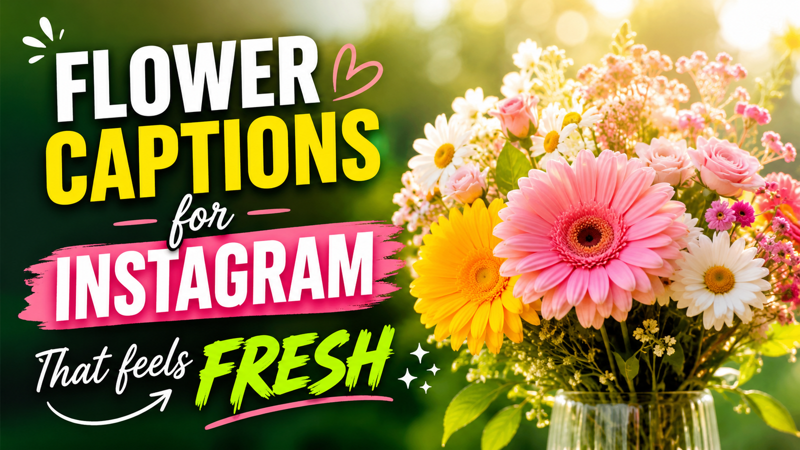 flower captions for instagram that feels fresh