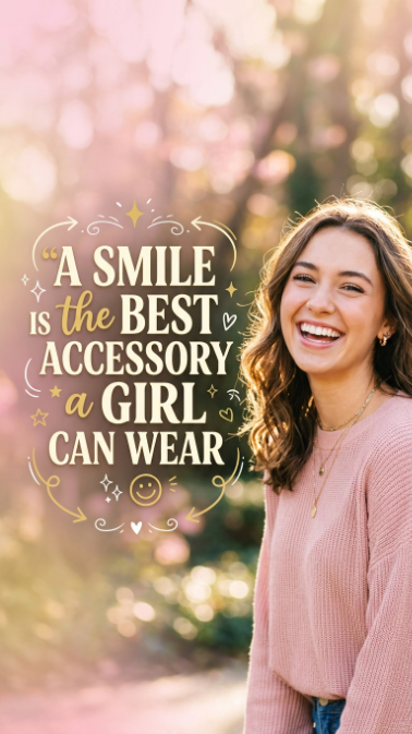 A smile is the best accessory