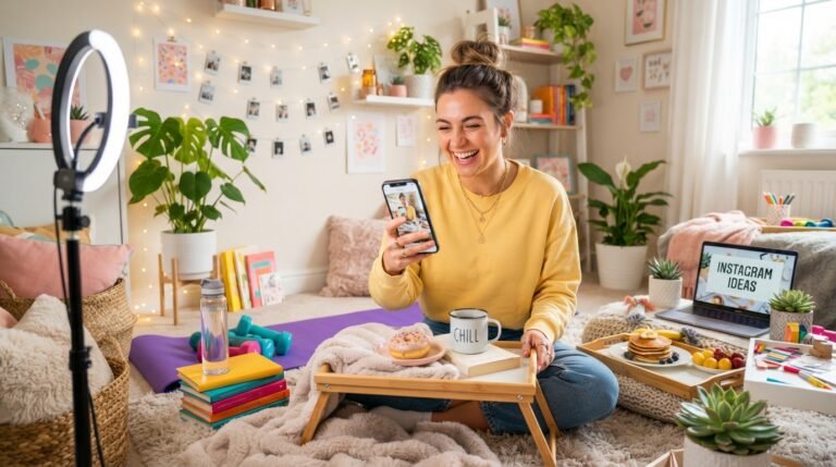 40 Fun Instagram Picture Ideas for When You’re Bored at Home